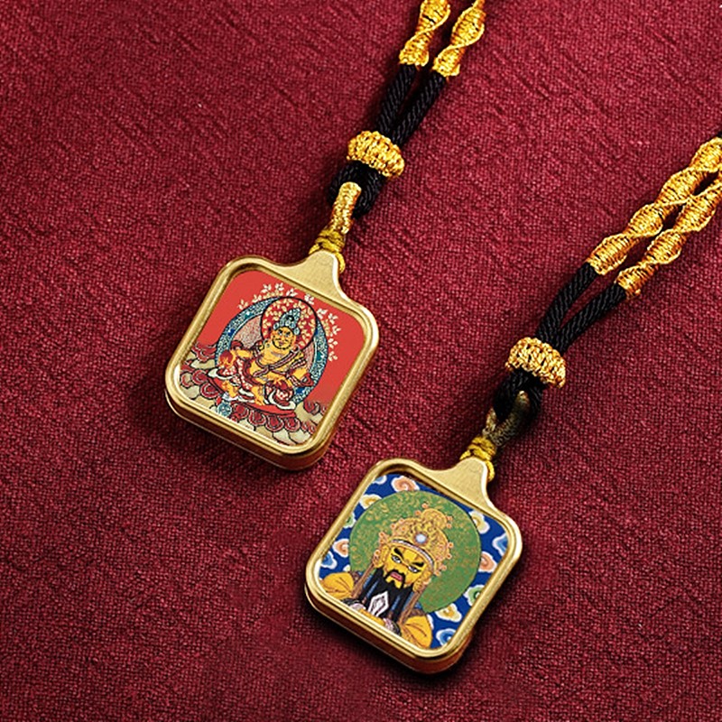 Thangka Pendant Necklace