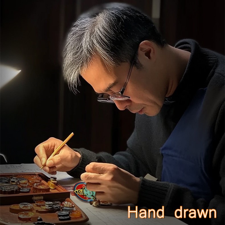 Five Wealth Deities eyes