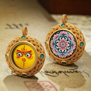 The Five Wealth Deities in Thangka Art