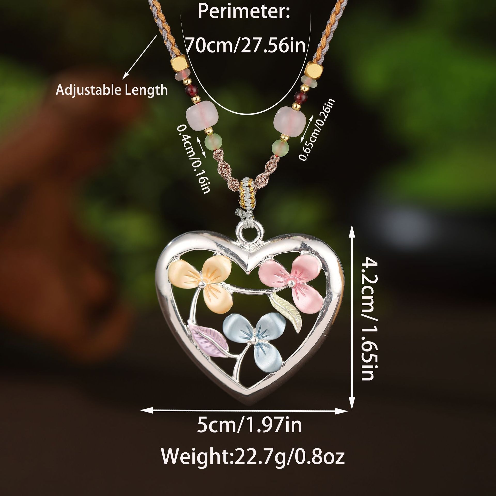 heart - shaped pendant necklace