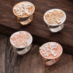 Tree of Life Statement Ring